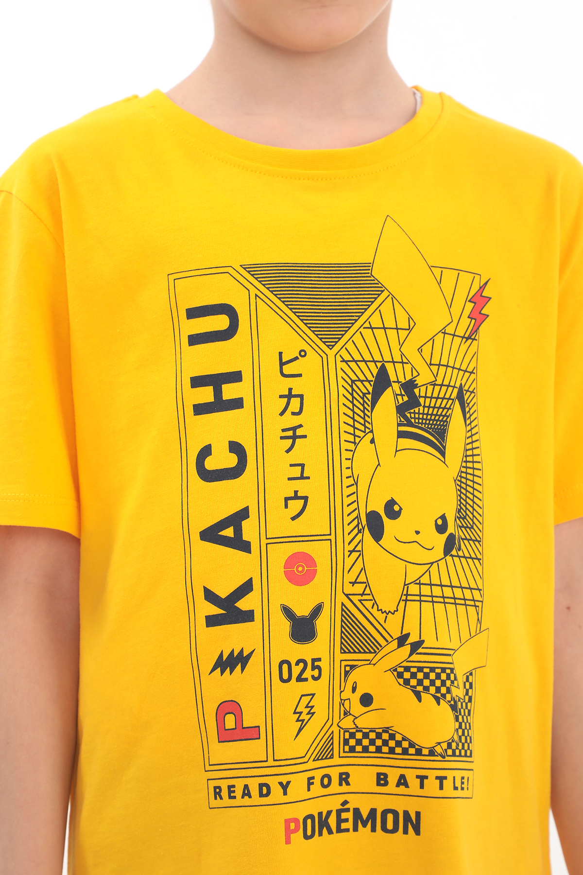 ORİJİNAL POKEMON PIKACHU ERKEK ÇOCUK TSHIRT-79765-SARI