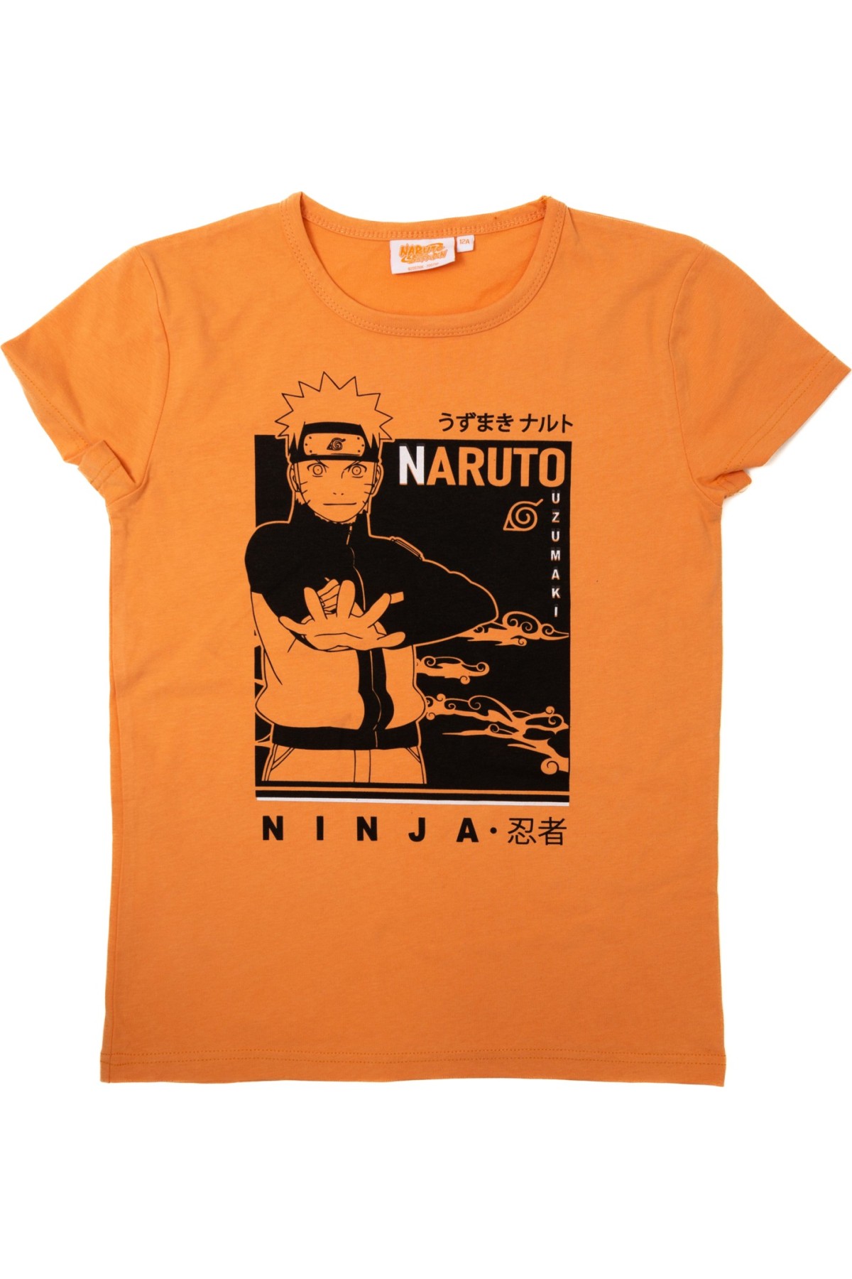 Giyimod Naruto Nınja Çocuk Tshirt 1180371-ORANGE
