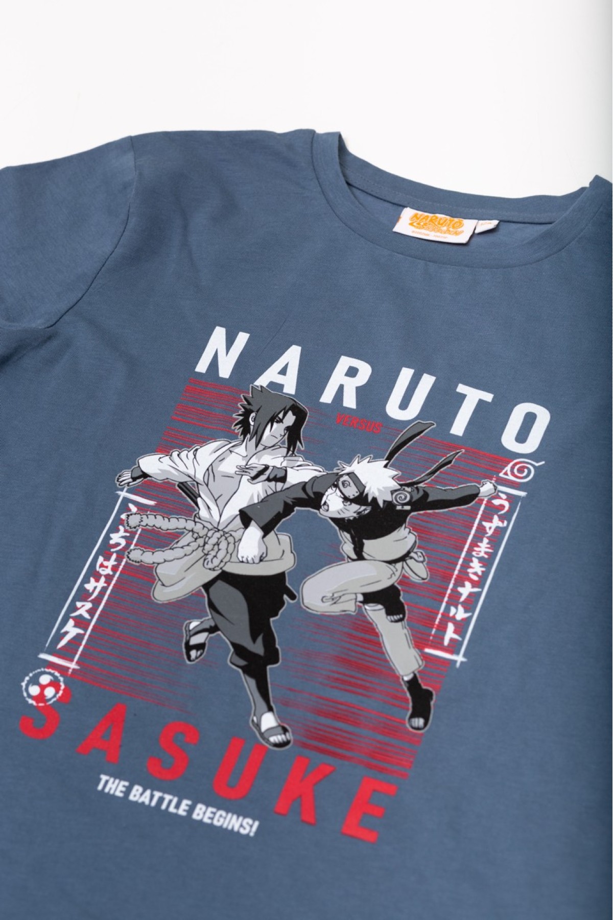 Naruto Sasuke Çocuk Tshirt 1180416-İNDİGO